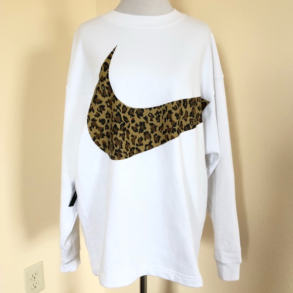 NWT Nike sportswear Crew animal print - Picture 2 of 7